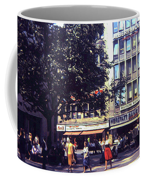 Vintage Travel Shopping in Germany 1973 - Mug