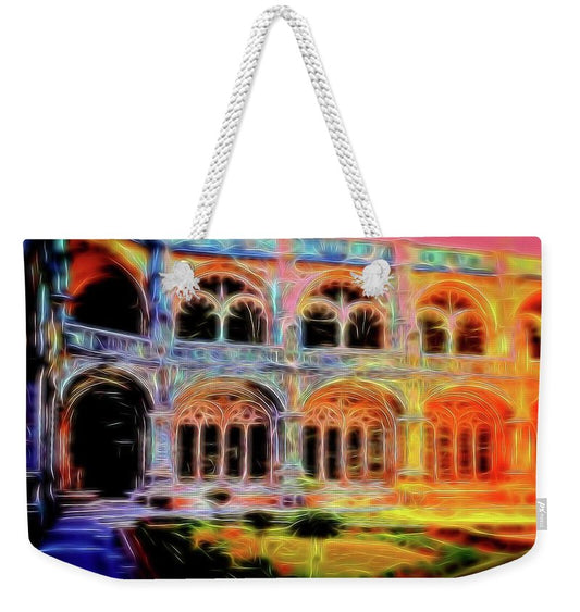 Vintage Travel Stadium Archway - Weekender Tote Bag