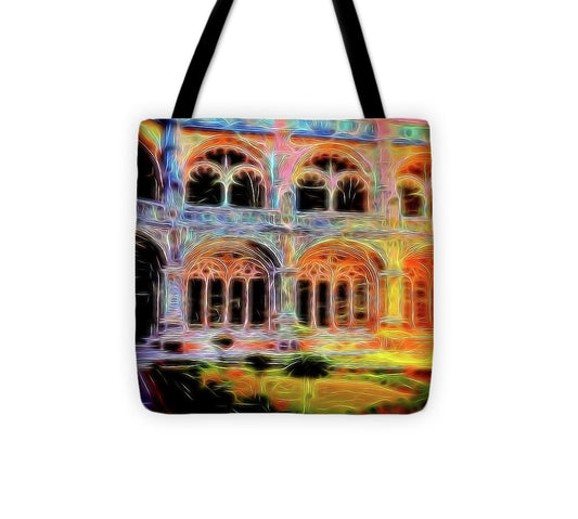 Vintage Travel Stadium Archway - Tote Bag