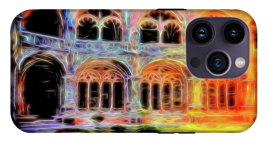Vintage Travel Stadium Archway - Phone Case