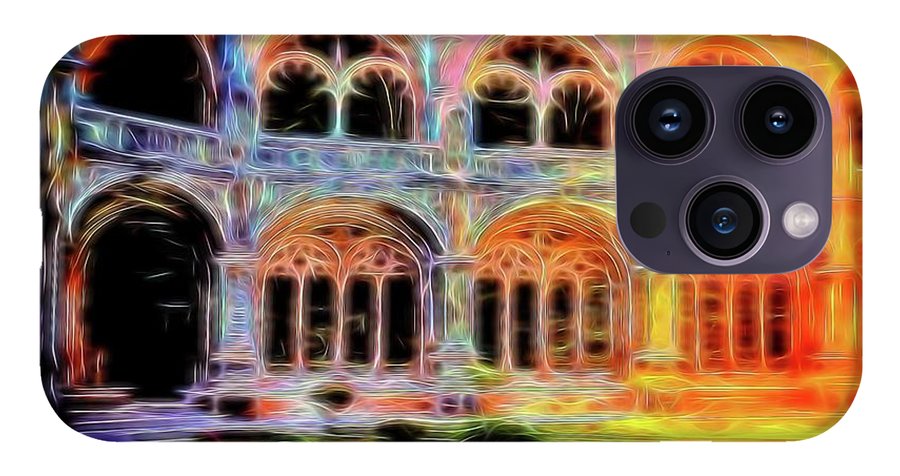 Vintage Travel Stadium Archway - Phone Case
