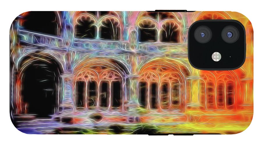 Vintage Travel Stadium Archway - Phone Case