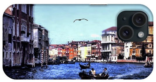 Vintage Travel Venice Canal - Phone Case