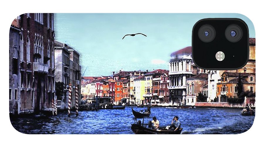 Vintage Travel Venice Canal - Phone Case