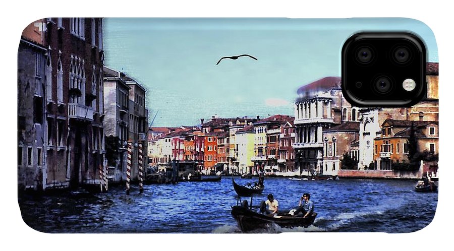 Vintage Travel Venice Canal - Phone Case