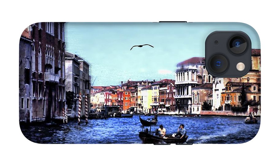Vintage Travel Venice Canal - Phone Case