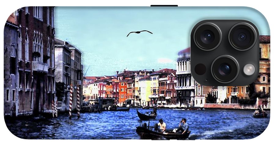 Vintage Travel Venice Canal - Phone Case