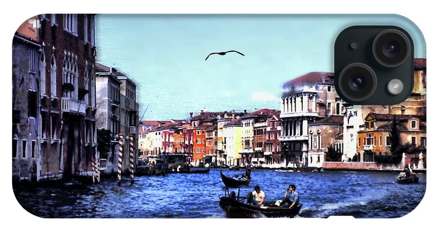 Vintage Travel Venice Canal - Phone Case