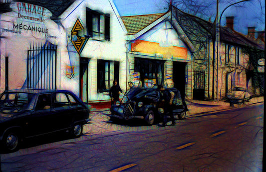 Vintage Car Parts Specialist Digital Image Download