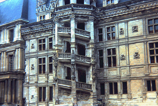 Vintage Staircase Digital Image Download