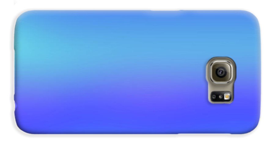 violet To Sky Blue Gradient - Phone Case