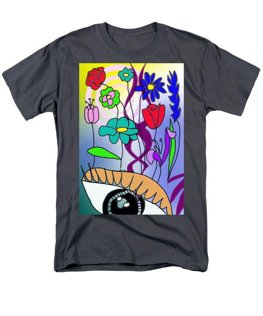 Watching The Flowers Grow - Men's T-Shirt  (Regular Fit)