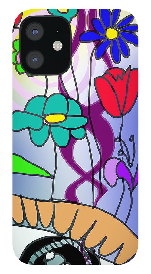 Watching The Flowers Grow - Phone Case