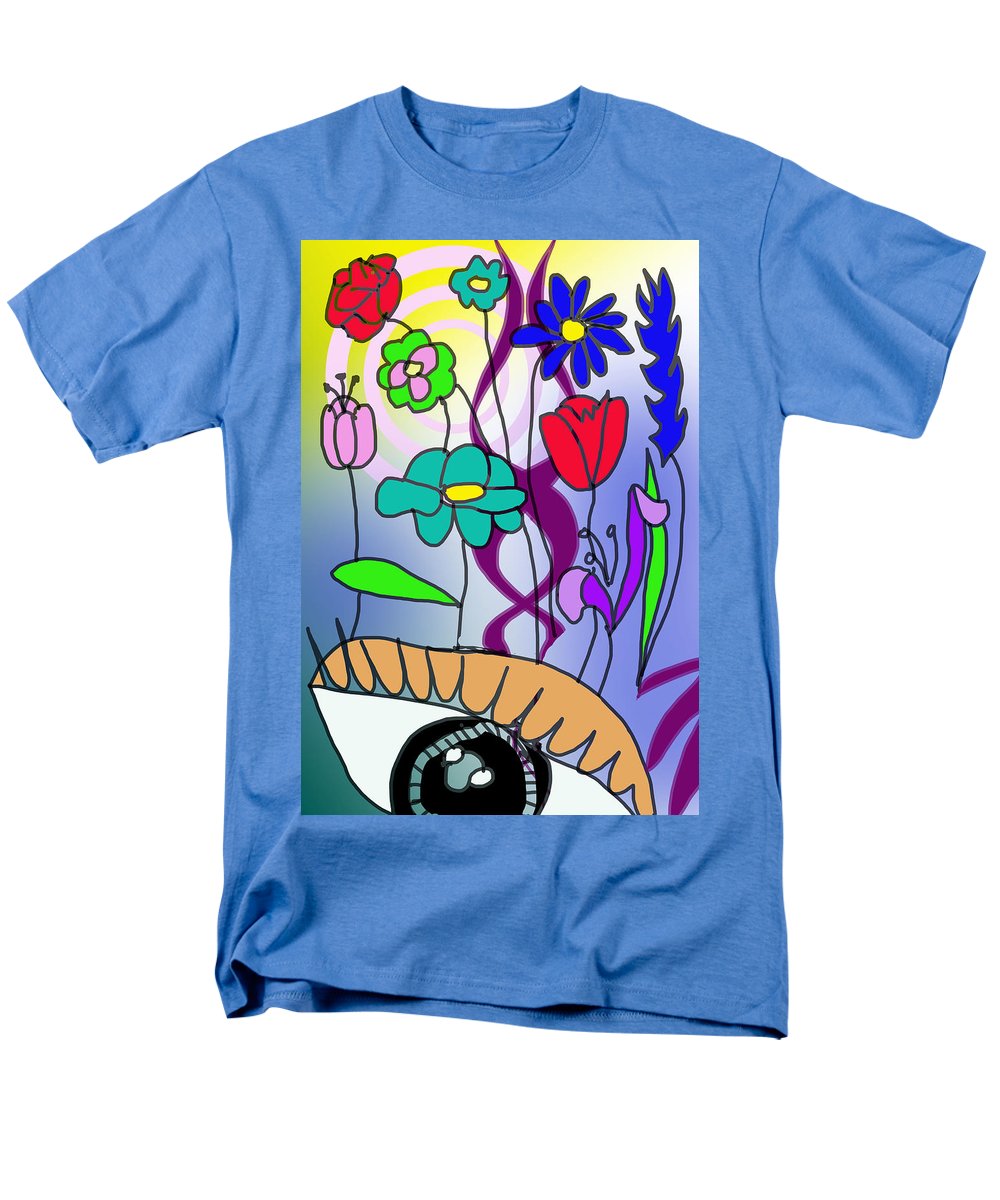 Watching The Flowers Grow - Men's T-Shirt  (Regular Fit)