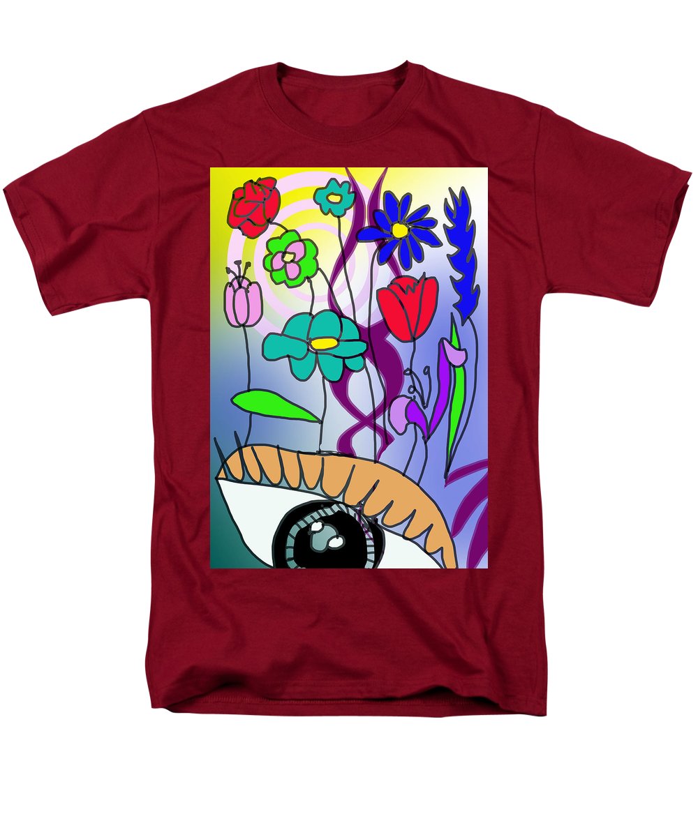 Watching The Flowers Grow - Men's T-Shirt  (Regular Fit)