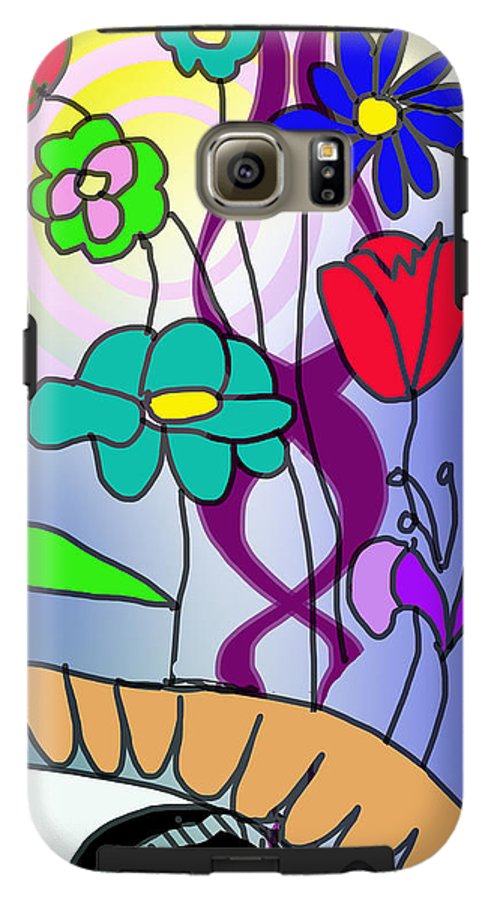 Watching The Flowers Grow - Phone Case