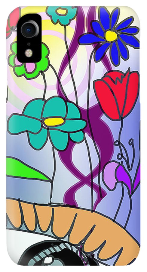 Watching The Flowers Grow - Phone Case