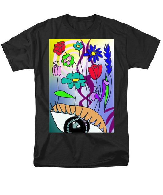 Watching The Flowers Grow - Men's T-Shirt  (Regular Fit)