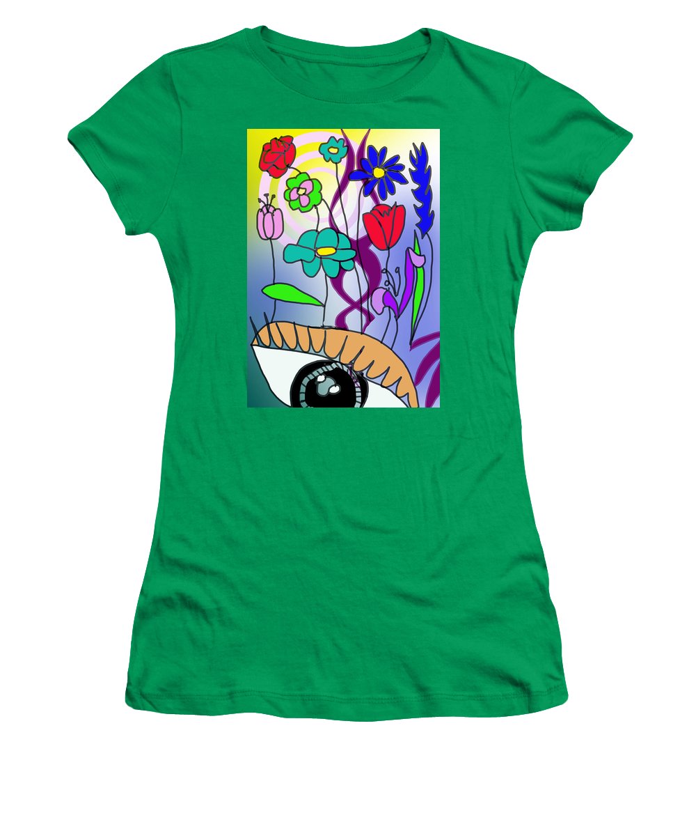 Watching The Flowers Grow - Women's T-Shirt