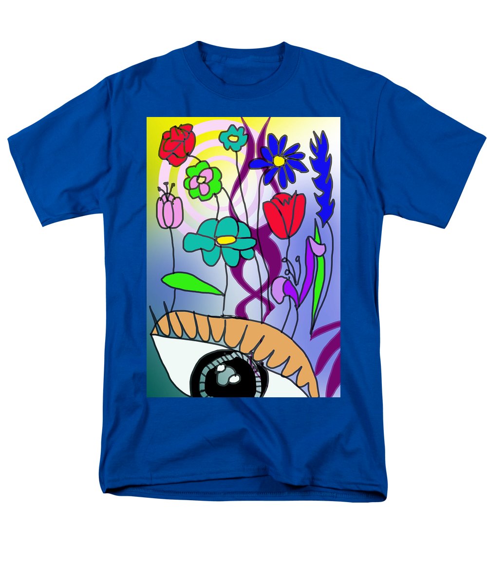 Watching The Flowers Grow - Men's T-Shirt  (Regular Fit)