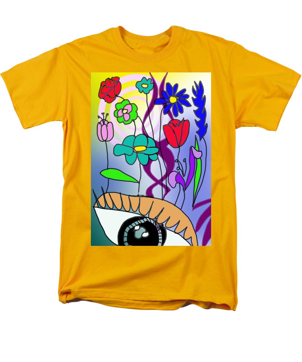 Watching The Flowers Grow - Men's T-Shirt  (Regular Fit)