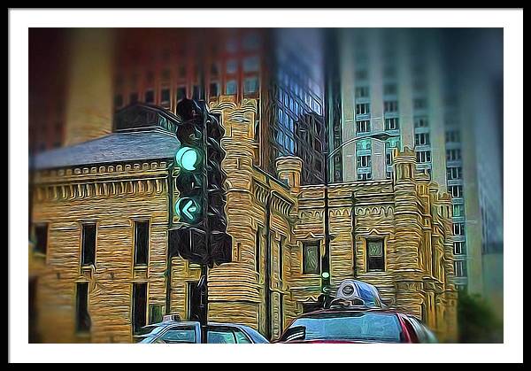 Water Tower Chicago - Framed Print