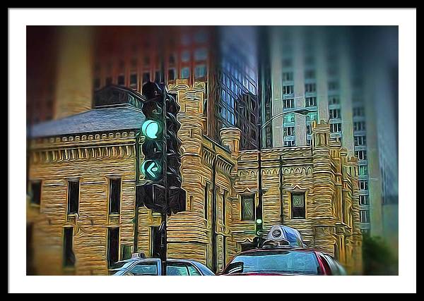 Water Tower Chicago - Framed Print