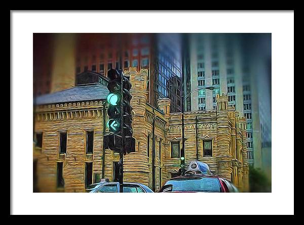 Water Tower Chicago - Framed Print
