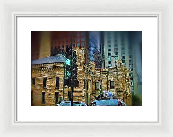 Water Tower Chicago - Framed Print