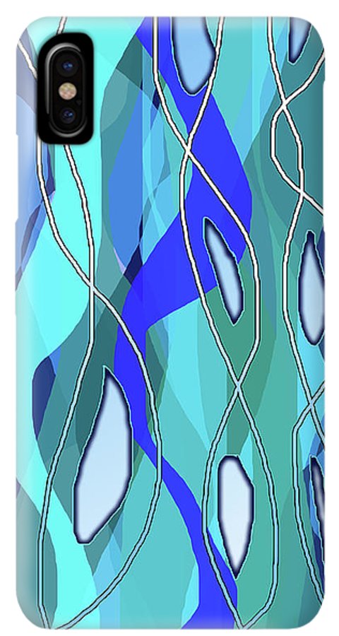 Wavy Blue - Phone Case