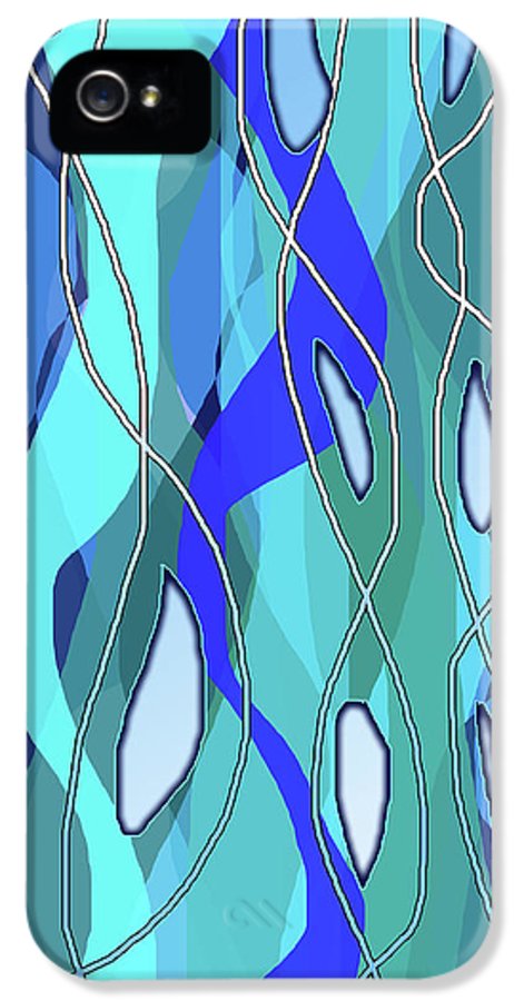 Wavy Blue - Phone Case