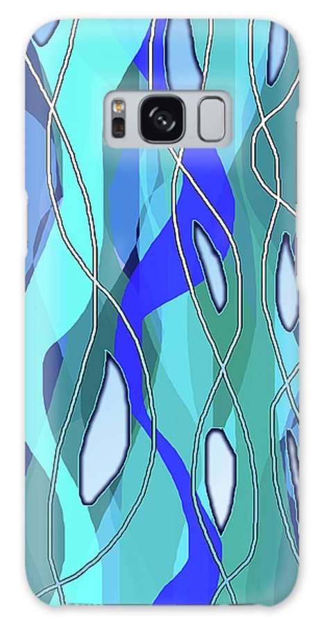 Wavy Blue - Phone Case