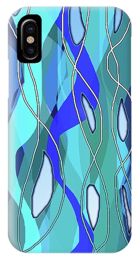 Wavy Blue - Phone Case