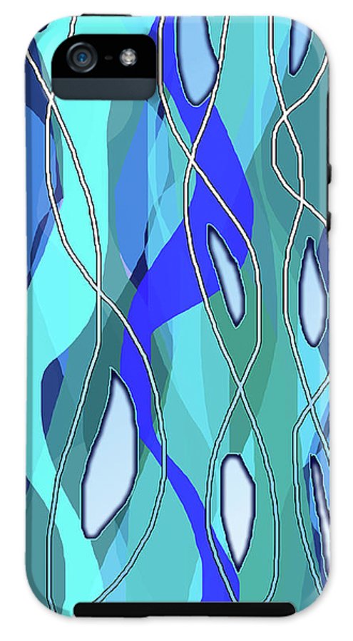 Wavy Blue - Phone Case