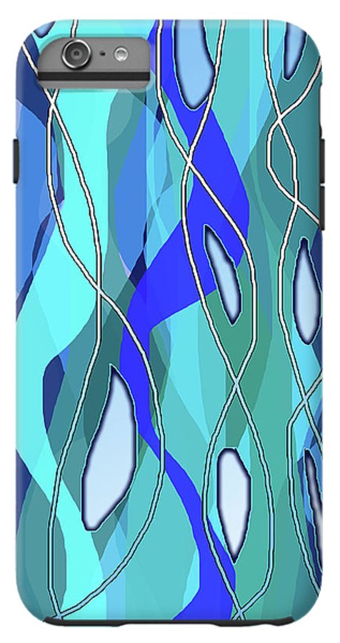 Wavy Blue - Phone Case