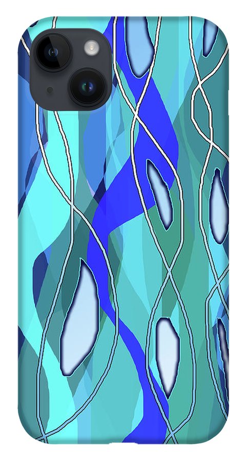 Wavy Blue - Phone Case