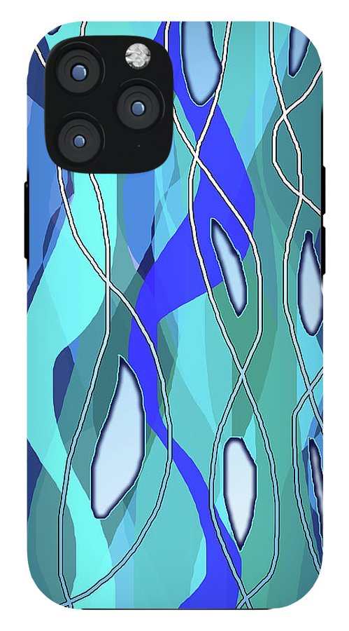 Wavy Blue - Phone Case