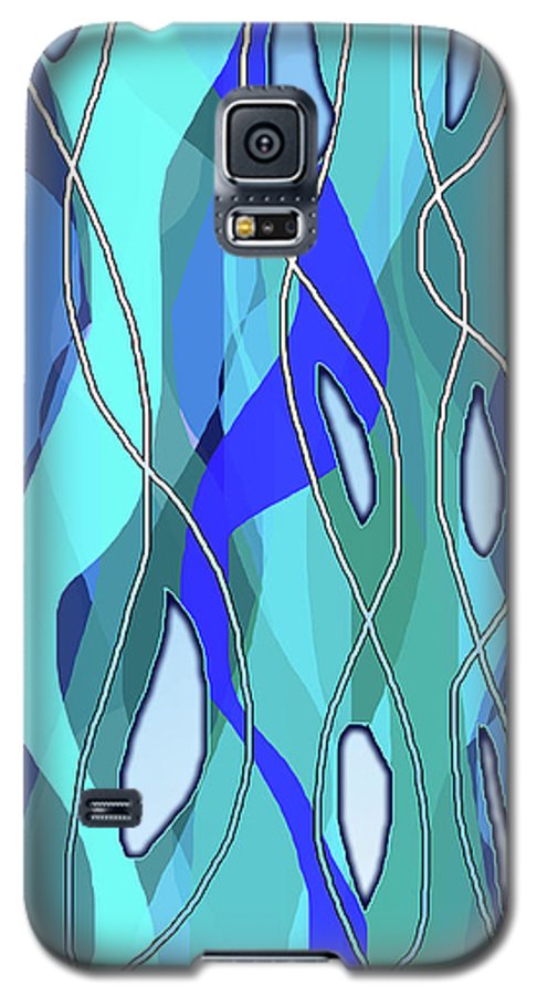 Wavy Blue - Phone Case