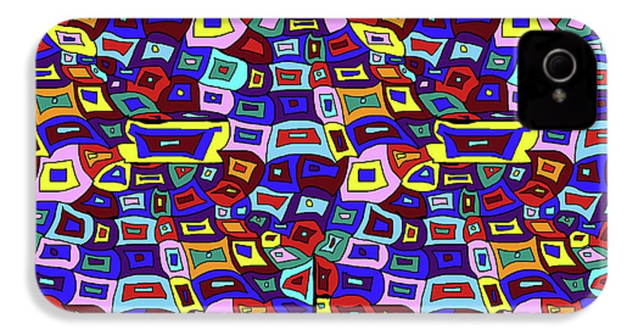 Wavy Squares Pattern - Phone Case