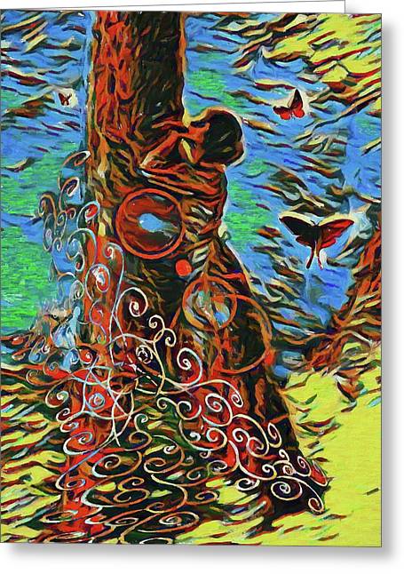What Do The Trees Think - Greeting Card
