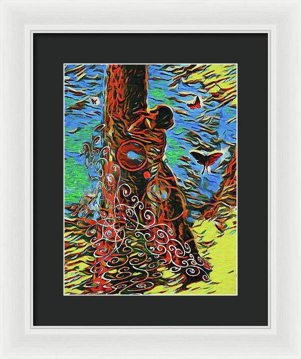 What Do The Trees Think - Framed Print