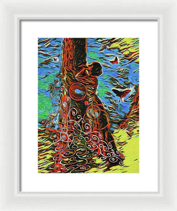 What Do The Trees Think - Framed Print