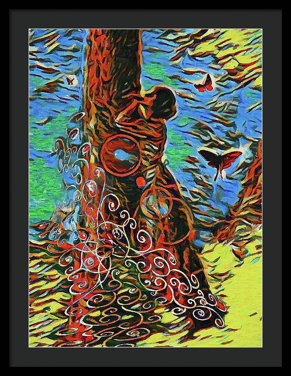 What Do The Trees Think - Framed Print