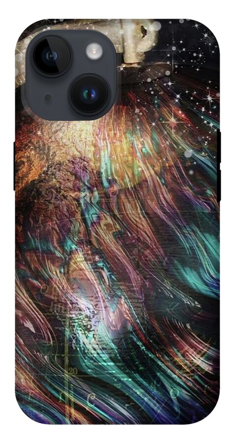 When Solar Flares Meet Singularities - Phone Case