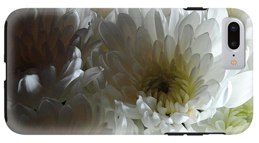White Chrysanthemum Bouquet - Phone Case