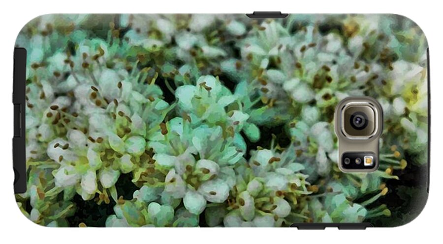 White Wildflowers - Phone Case