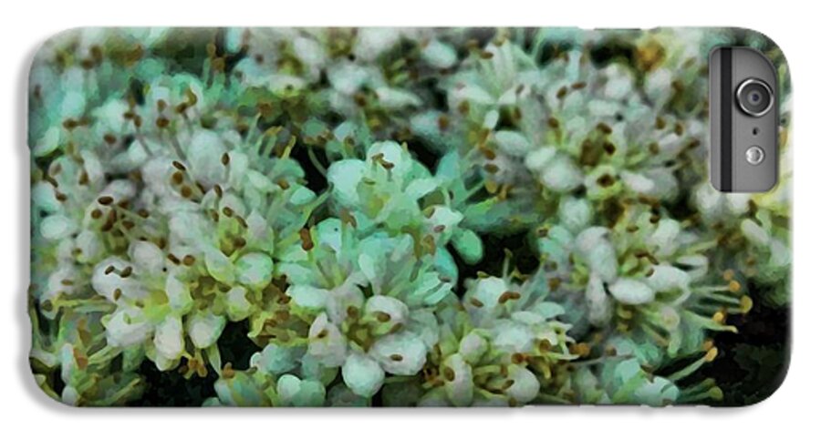 White Wildflowers - Phone Case