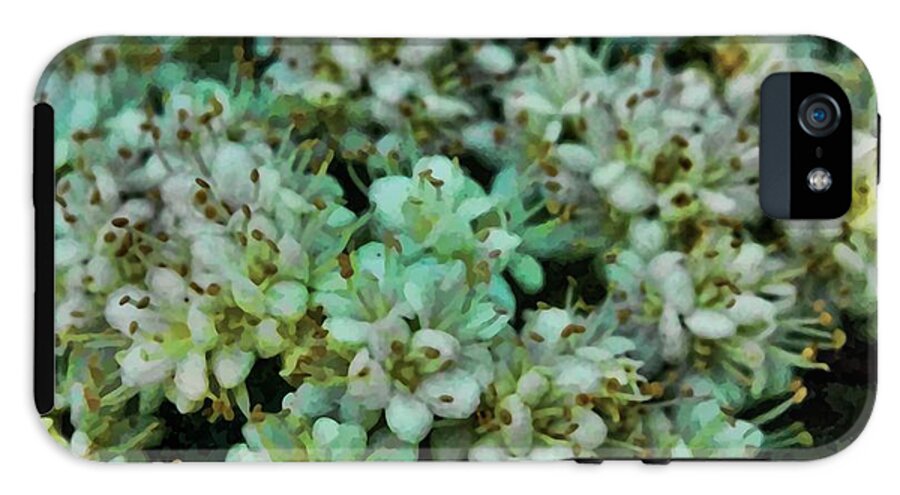 White Wildflowers - Phone Case