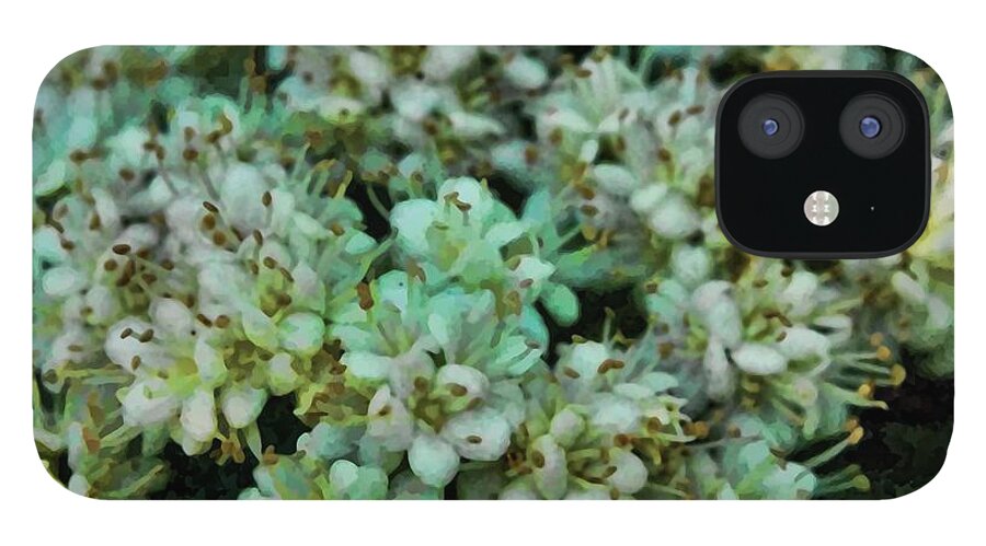 White Wildflowers - Phone Case