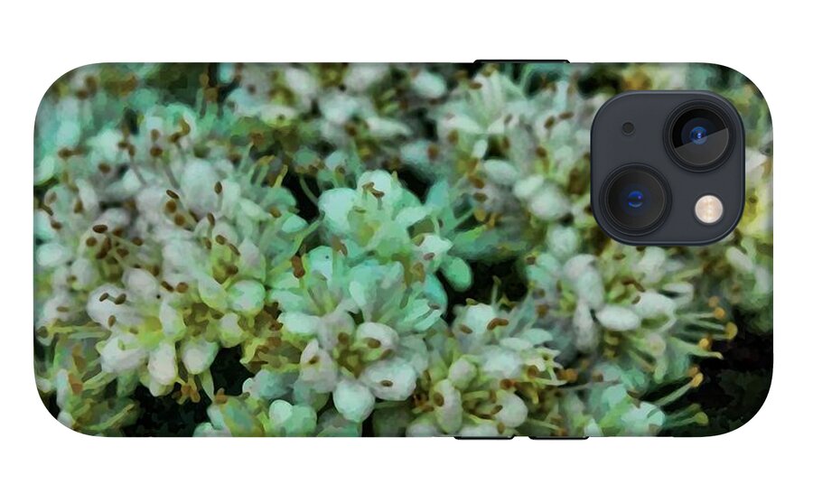 White Wildflowers - Phone Case